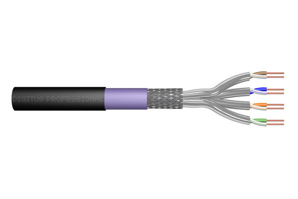 Digitus DK-1741-VH-10-OD 1000Mt CAT7 S-FTP AWG23 1200Mhz Data Kablosu