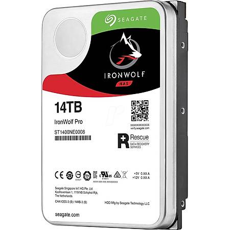 Seagate ST14000NE0008 14TB 7200Rpm 256MB IronWolf Nas Harddisk