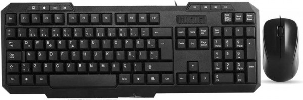 Everest KM-1435 Q TR USB Multimedia 1200Dpi 4 Tuşlu Klavye Mouse Set