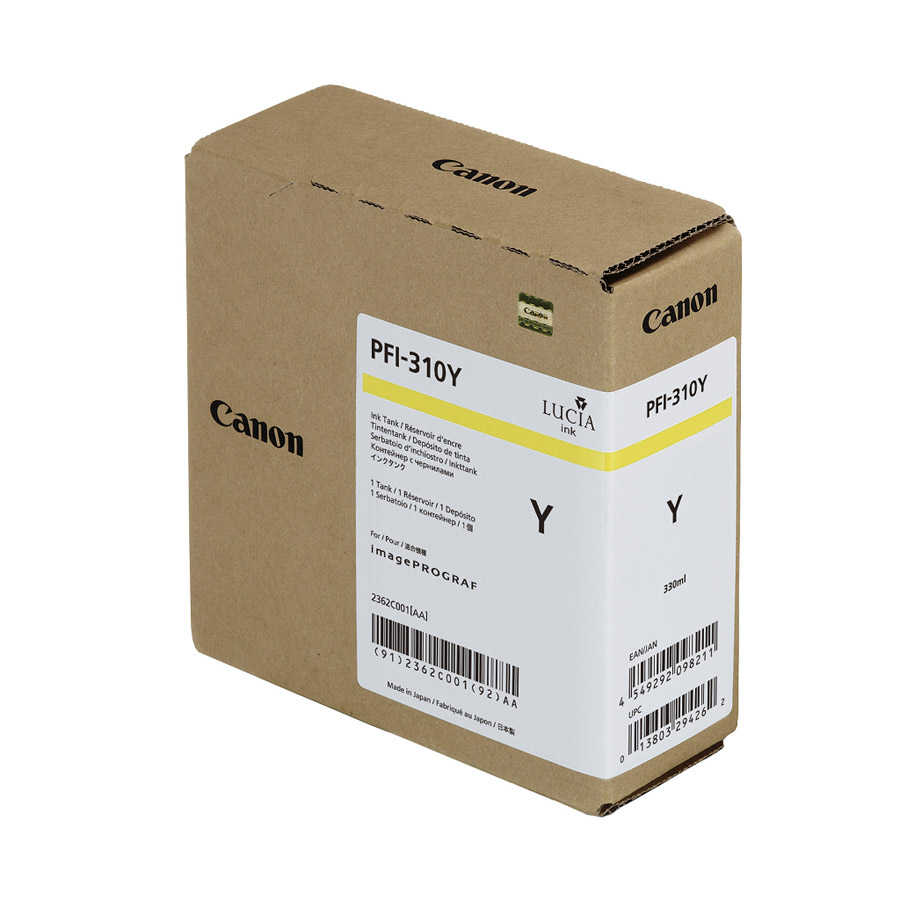 Canon 2362C001 PFI-310 Y 330Ml Sarı Orjinal Inkjet Kartuş