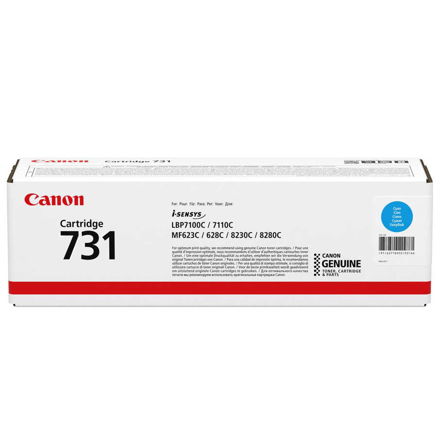 Canon 6271B002 CRG-731C 1.500 Sayfalık Mavi Orijinal Lazer Toner