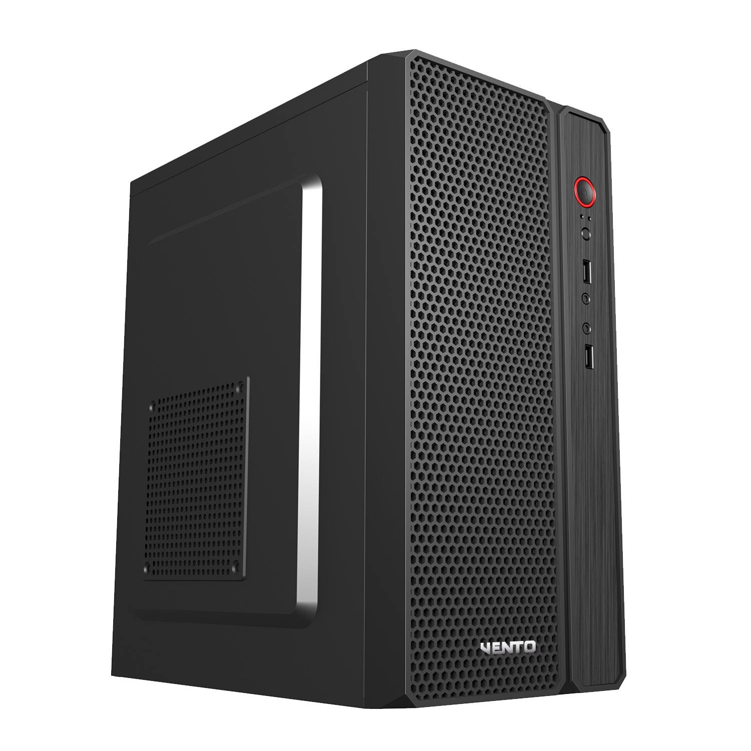 Vento VS118S 300W Siyah Mid Tower Bilgisayar Kasası