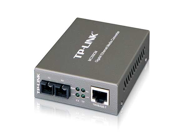 Tp-Link MC200CM 550 Mt 1 Port SC/UPC 1 Port 1000Mbps RJ45 Medya Dönüştürücü
