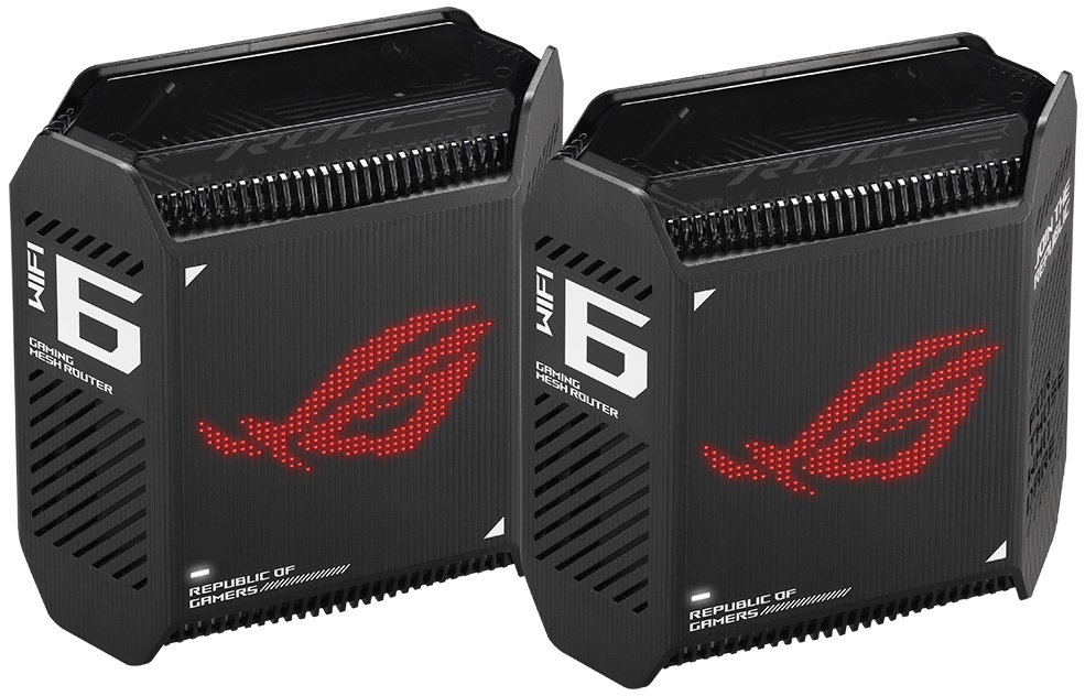 Asus ROG RAPTURE GT6 WİFİ6 3 Port Gigabit Tri Band Mesh Aİ Protection VPN Access Point