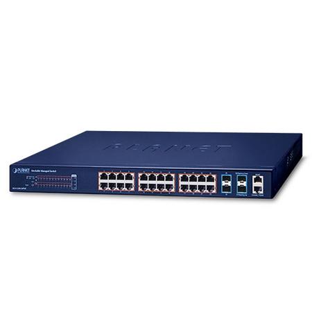 Planet PL-SGS-5240-24P4X 24 Port Gigabit PoE+ 4 Port 10G SFP+ L2 Yönetilebilir Switch
