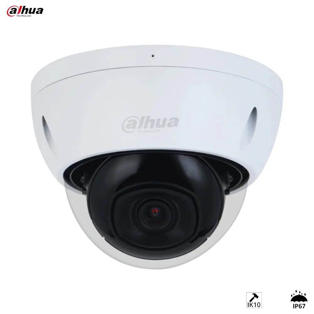 Dahua IPC-HDBW2441E-S-0280B 4 MP 2.8mm Lensli WizSense PoE Dome IP Kamera