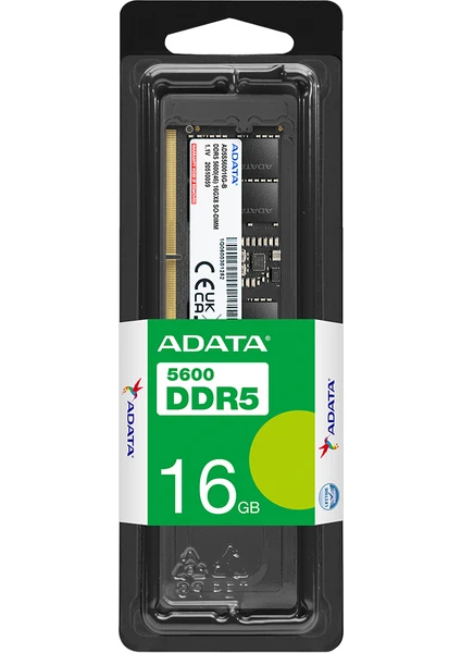 Adata AD5S560016G-S 16 GB DDR5 5600 Mhz CL46 Notebook Bellek