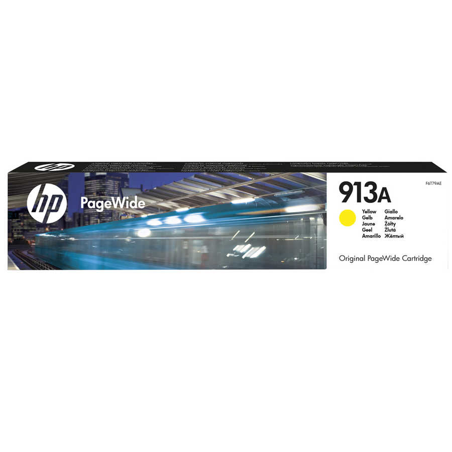 Hp F6T79AE 913A 3000 Sayfalık PageWide Sarı Orijinal Inkjet Kartuş