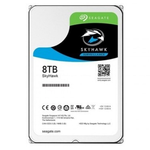 Seagate ST8000VX010 8 TB 5400Rpm 256MB SkyHawk SATA 3.5 inch Güvenlik Harddisk
