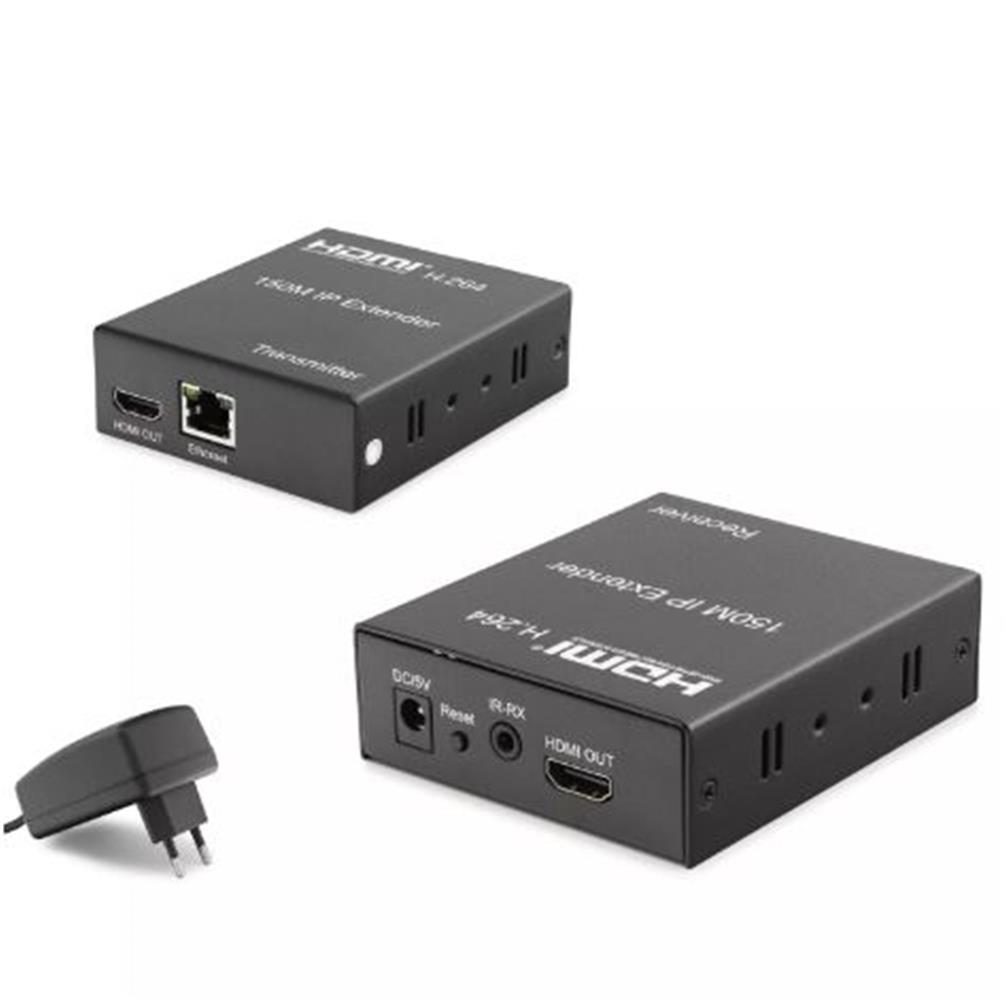 Hadron HDX1301 150 Mt HDMı to RJ45 1080P 8.1Mbps Extender HDMI Mesafe Uzatıcı