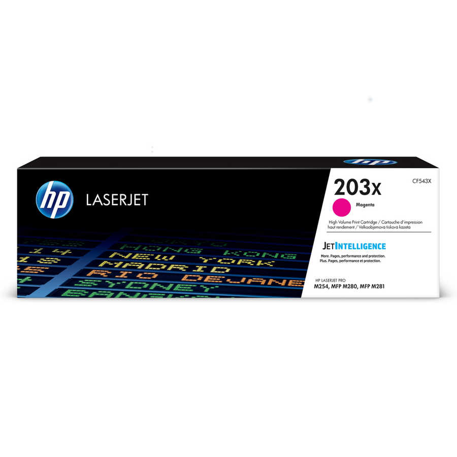 Hp CF543X 203X 2.500 Sayfalık Yüksek Kapasiteli Kırmızı Orjinal Laser Toner