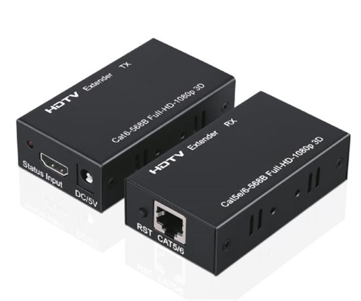Enkado EKD-HE60 60 Mt HDMI to RJ45 1080p 3D HDMI Extender Mesafe Uzatıcı