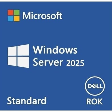 Dell 634-CVFM Windows Server Standart 2025 Rok 16 Core Sunucu Yazılımı