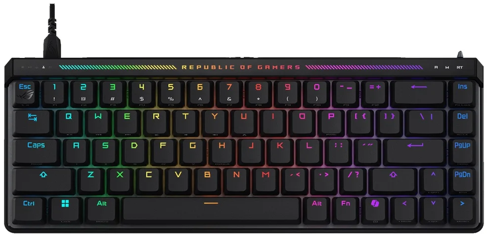 Asus ROG FALCHION ACE HFX/ABS/TR 65 Q TR Manyateik Anahtarlı 8000Hz Kablolu Oyuncu Klavyesi