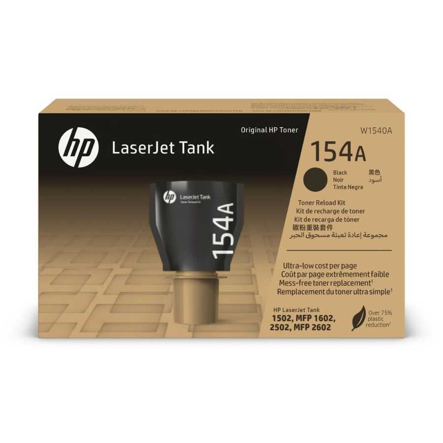 Hp W1540A 154A Siyah Laserjet Tank Toner Dolum Kiti Orijinal