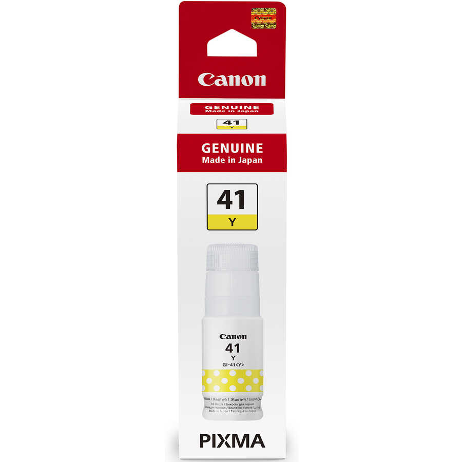 Canon 4545C001 GI-41 Y 70 Ml 6.000 Sayfalık Sarı Orijinal Mürekkep