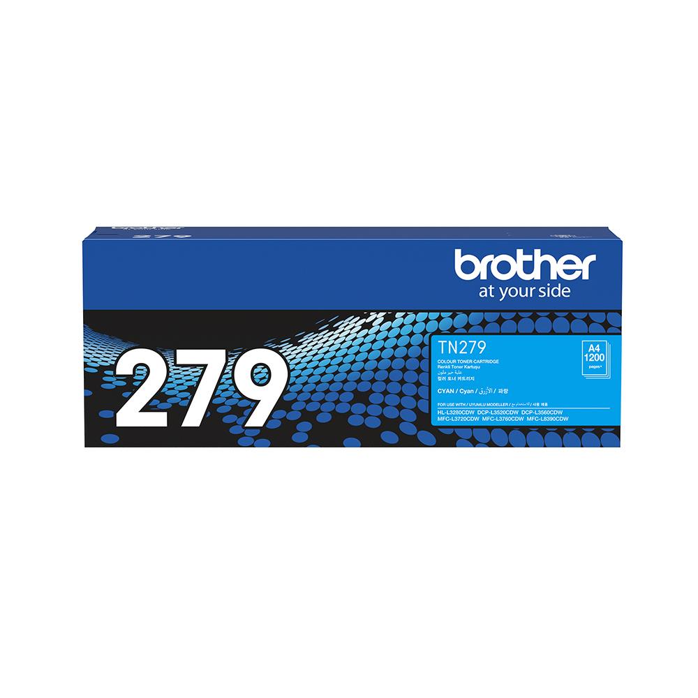 Brother TN-279C 1.200 Sayfalık Mavi Orijinal Lazer Toner
