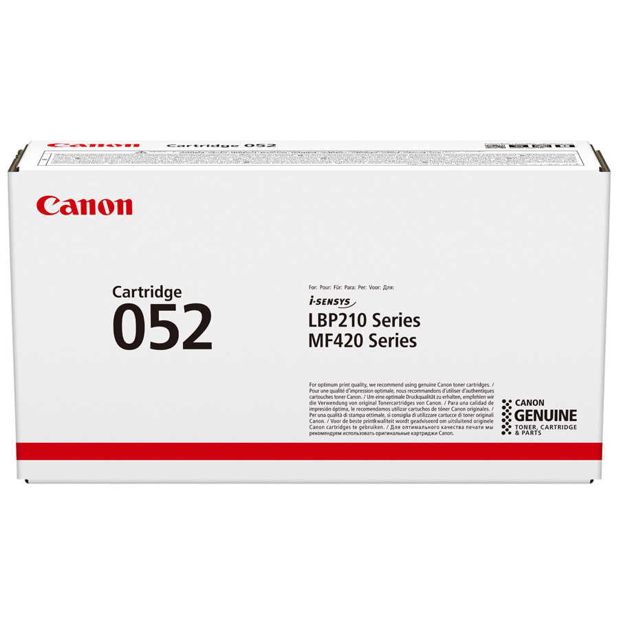Canon 2199C002 CRG-052 3.100 Sayfalık Siyah Orijinal Lazer Toner