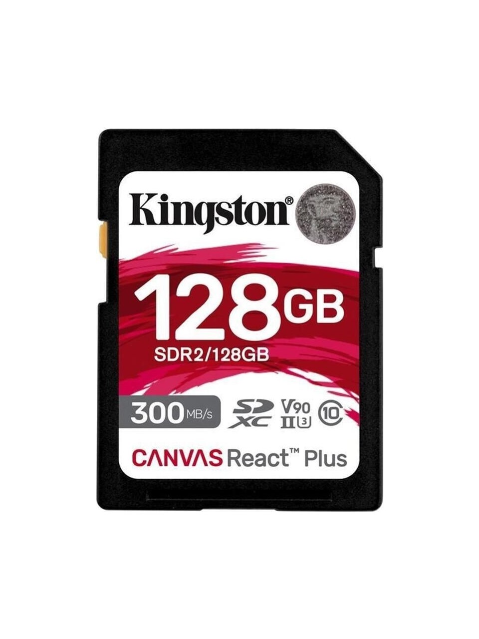 Kingston SDR2/128GB 128 GB 300-260 Mb/s UHS-II U3 V90 Cnaves React Plus microSD Hafıza Kartı