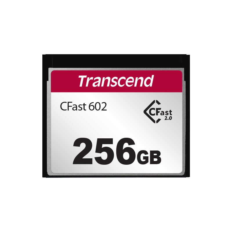Transcend TS256GCFX602 256 GB CFX602 Cfast 2.0  Hafıza Kartı
