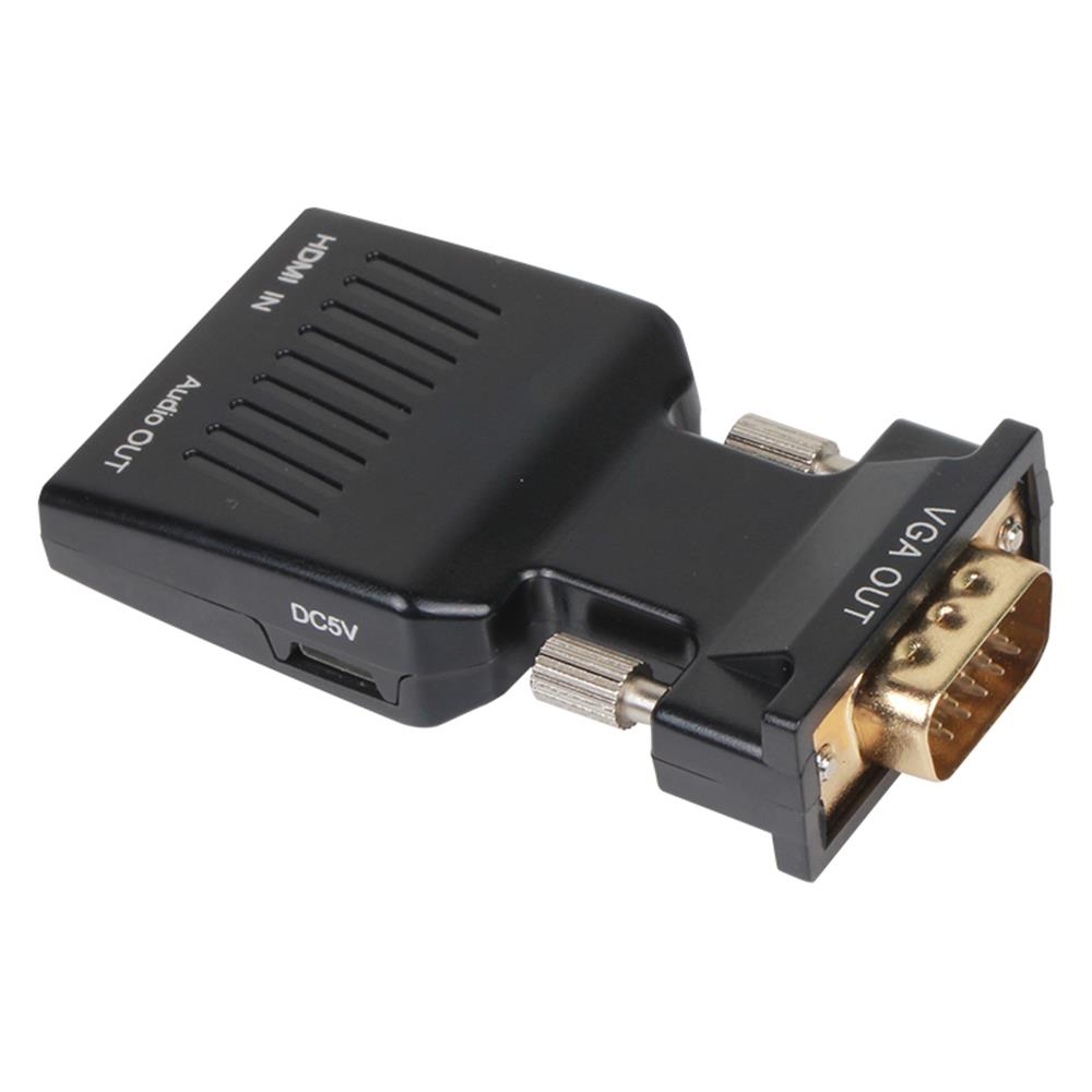 Vcom CA336A VGA to HDMI Erkek-Dişi Dönüşütürücü Adaptör