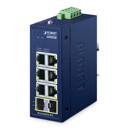 Planet PL-IGS-820TF-PN 6 Port Gigabit 2 Port SFP Compact Endüstriyel Switch