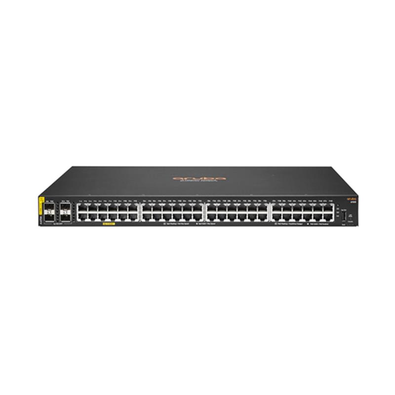 Hp JL675A 48 Port Poe Gigabit 4 Port SFP 4 Port 10Gbe 370W Yönetilebilir PoE Switch