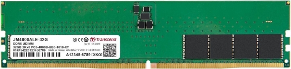 Transcend JM4800ALE-32G 32 GB DDR5 4800MHz CL32 Bilgisayar Bellek