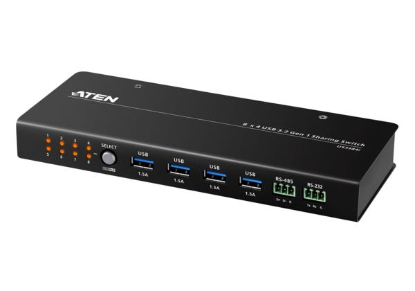 Aten US3384I 8 x 4 USB 3.2 Gen 1 Sharing Switch