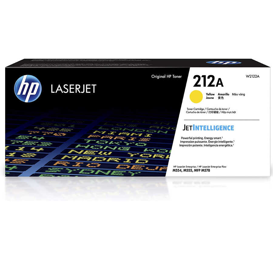 Hp W2122A 212A 4.500 Sayfalık Sarı Orjinal Laser Toner