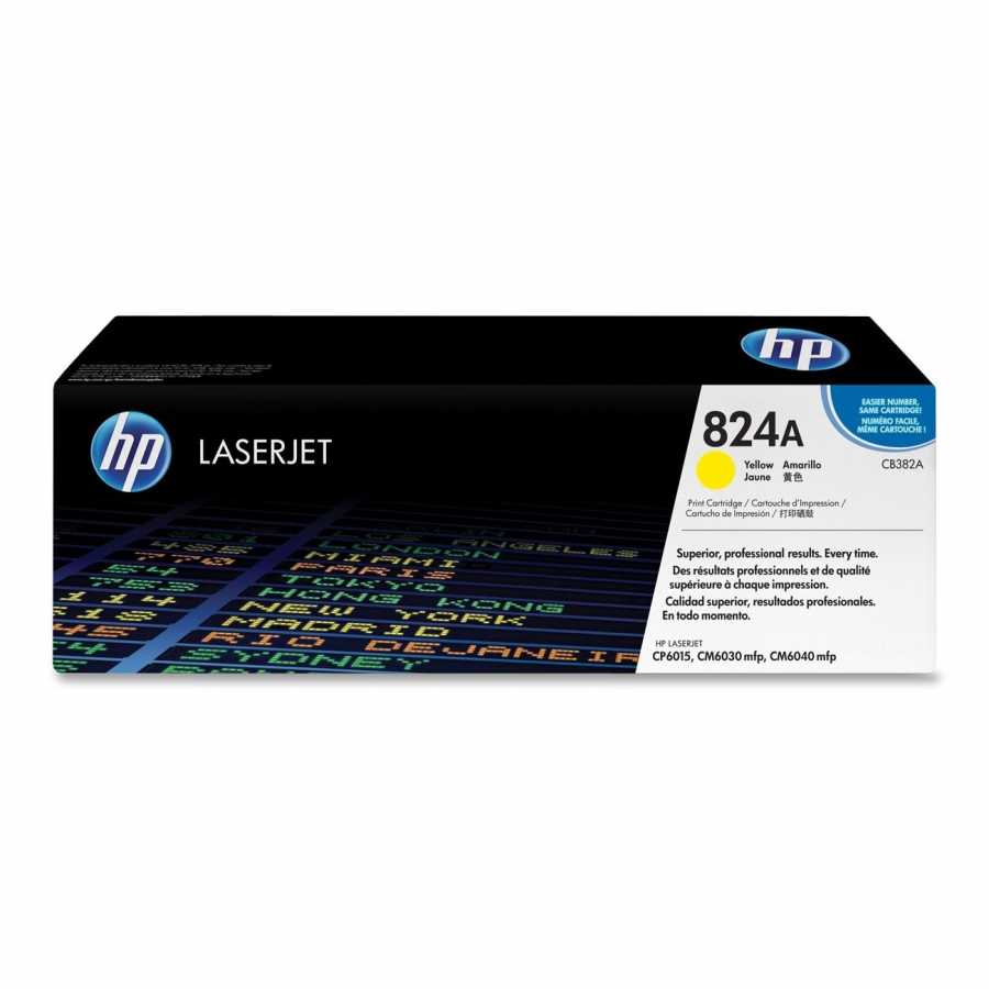 Hp CB382A 824A 21.000 Sayfalık Sarı Orjinal Laser Toner