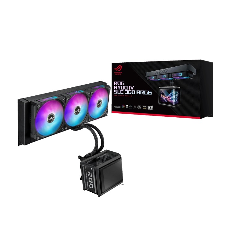 Asus ROG RYUO IV SLC 360 3x12cm ARGB Fanlı AMD-INTEL Sıvı Soğutma Sistemi