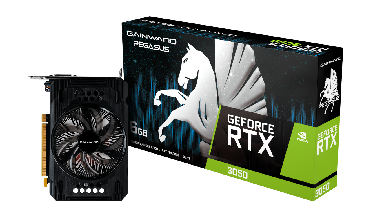 Gainward NE63050018JE-1070E 6 GB GDDR6 GeForce RTX 3050 96Bit NVIDIA Ekran Kartı