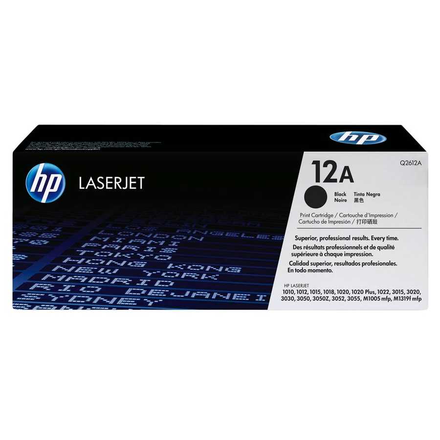 Hp Q2612A 12A 2.000 Sayfalık Siyah Orjinal Laser Toner