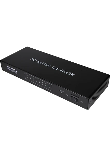 Vcom DD448 HDMI to HDMI 1 Port Giriş 8 Port çıkış 4K 30Hz v1.4 Metal HDMı Görüntü Çoklayıcı