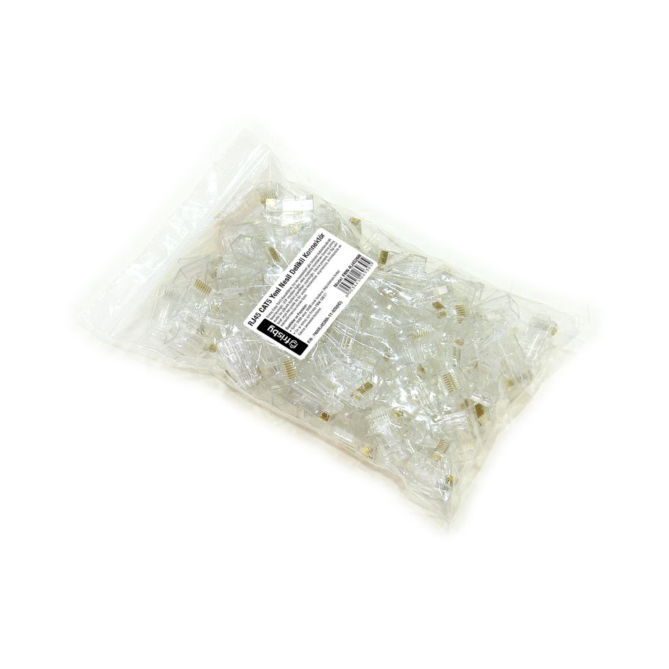 Frisby FNW-RJ4526N EZ RJH45 CAT5 Yeni Nesil Delikli Konnektör