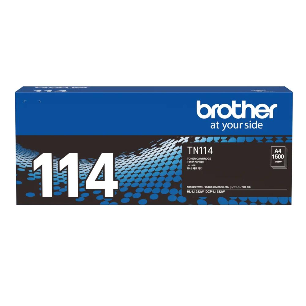 Brother TN-114 1.500 Sayfalık Siyah Orijinal Lazer Toner