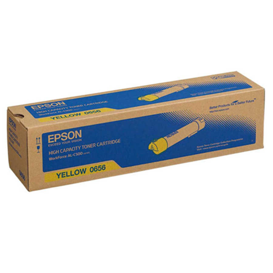 Epson C13S050656 C500DN 13.700 Sayfalık Yüksek Kapasiteli Sarı Orijinal Lazer Toner