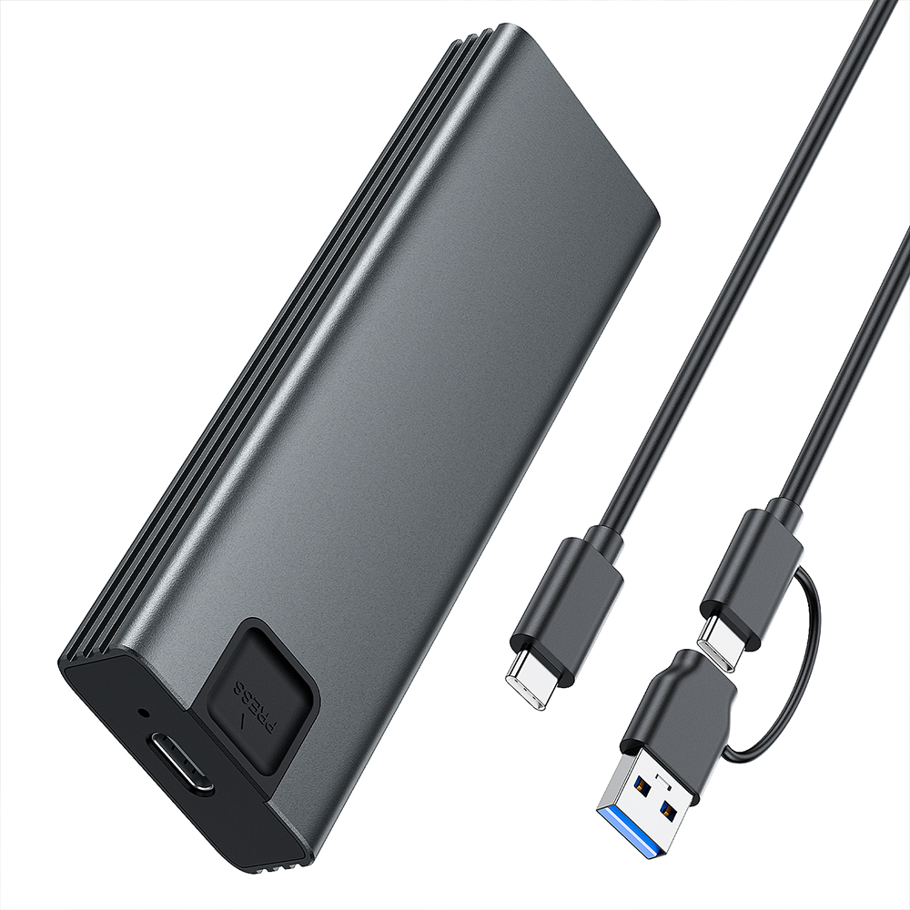 Frisby FHC-M2315 USB Type C 3.2 to M2 PCIe NVMe SSD Alüminyum Disk kutusu