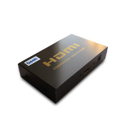 Beek BS-VH VGA Audıo to HDMI Erkek-Dişi Görüntü Dönüşütürücü Adaptör