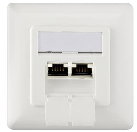 Digitus DN-9005/B5-N CAT6 Wall 2x RJ45 Data Priz