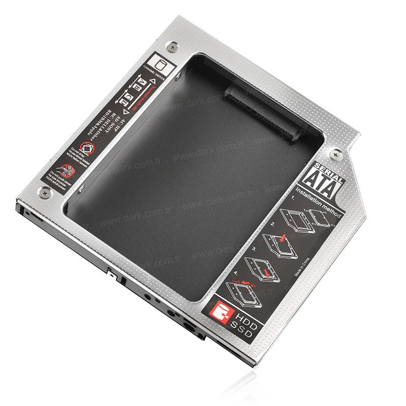 Dark DK-AC-DSOSD12 StoreX X Tray 12.7 mm 2.5 inch SATA Disk Yuvası Dönüştürücü