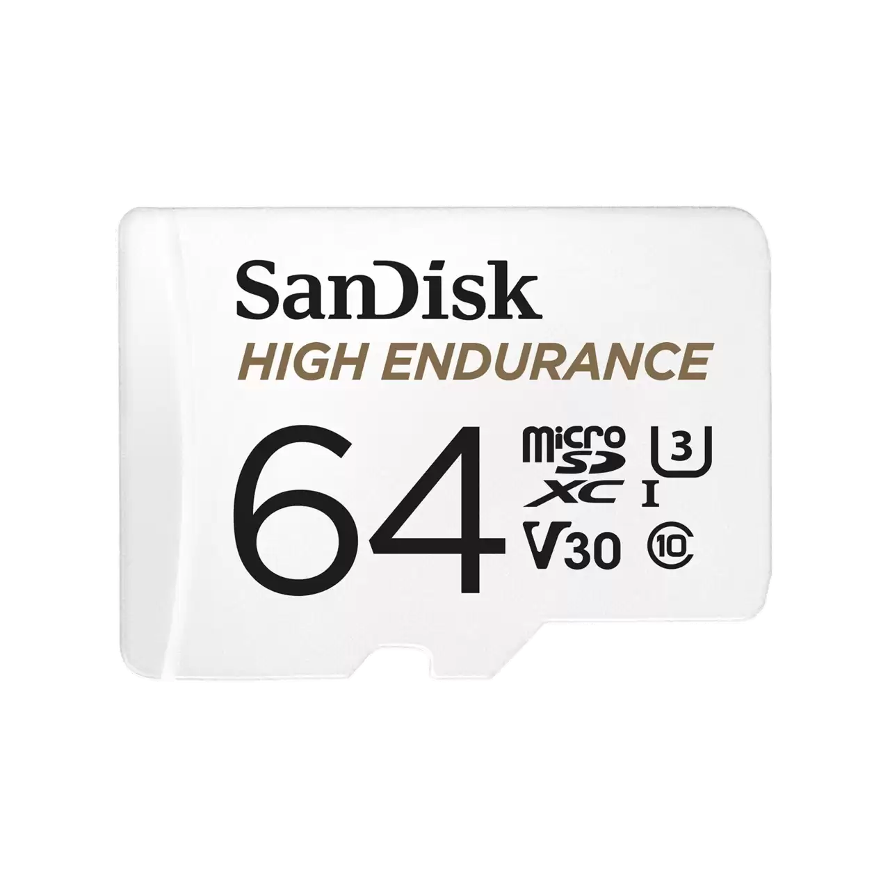 Sandisk SDSQQNR-064G-GN6IA 64 GB High Endurance 100Mb/s SDXC U3 microSD Hafıza Kartı