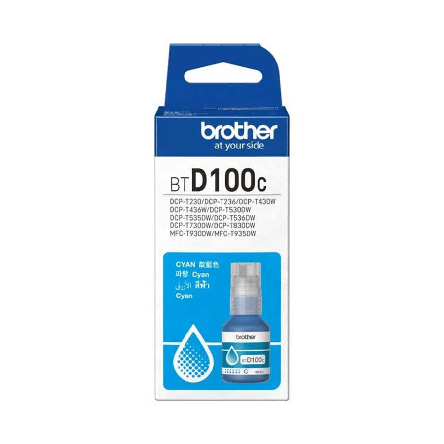 Brother BTD100C 5000 Sayfalık Orijinal Mavi Mürekkep