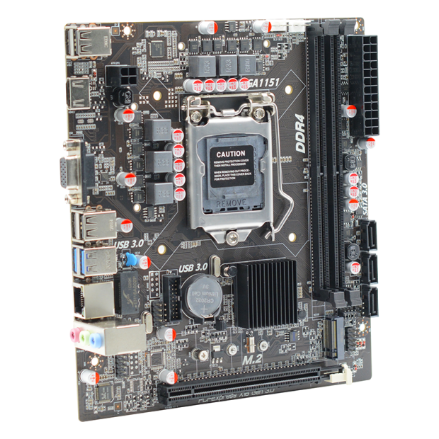 Afox IH310C-MA6-V4 Sc-1151 DDR4 3600Mhz M2 Gen3 VGA HDMI mATX INTEL Anakart