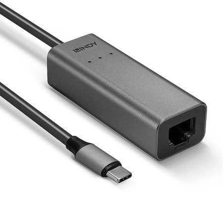 Lindy LIN-43314 USB Typec 3.2 to RJ45 2.5G Ethernet Dönüşütrücü