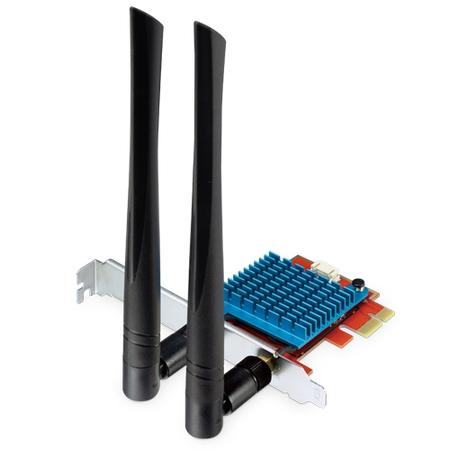 Planet PL-WTL-5800BE Wi-Fi 7 2 Antenli Intel Chip Setli PCI Express Kablosuz Ağ Adaptörü