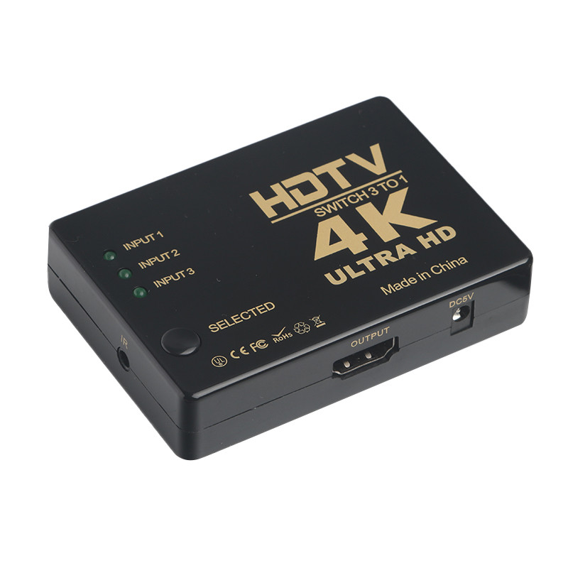 Dark DK-HD-SW3X1 3 Port Giriş 1 Port Çıkış 4K HDMI Seçiçi Görüntü Çoklayıcı