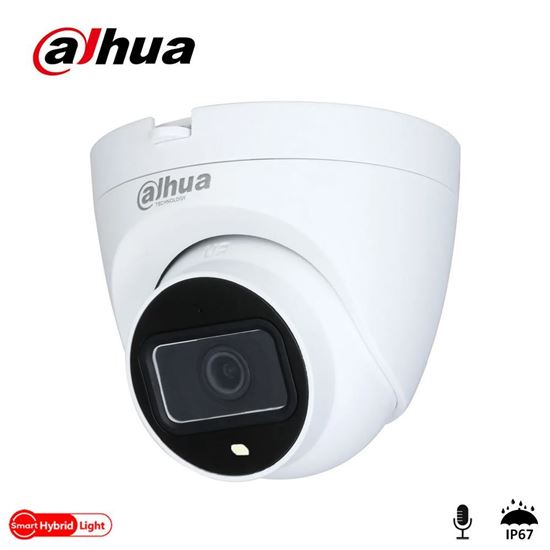 Dahua IPC-HDW1230V-SA-0280B-S6 2 MP 2.8mm Lens 30Mt PoE Sesli Dome IP Kamera