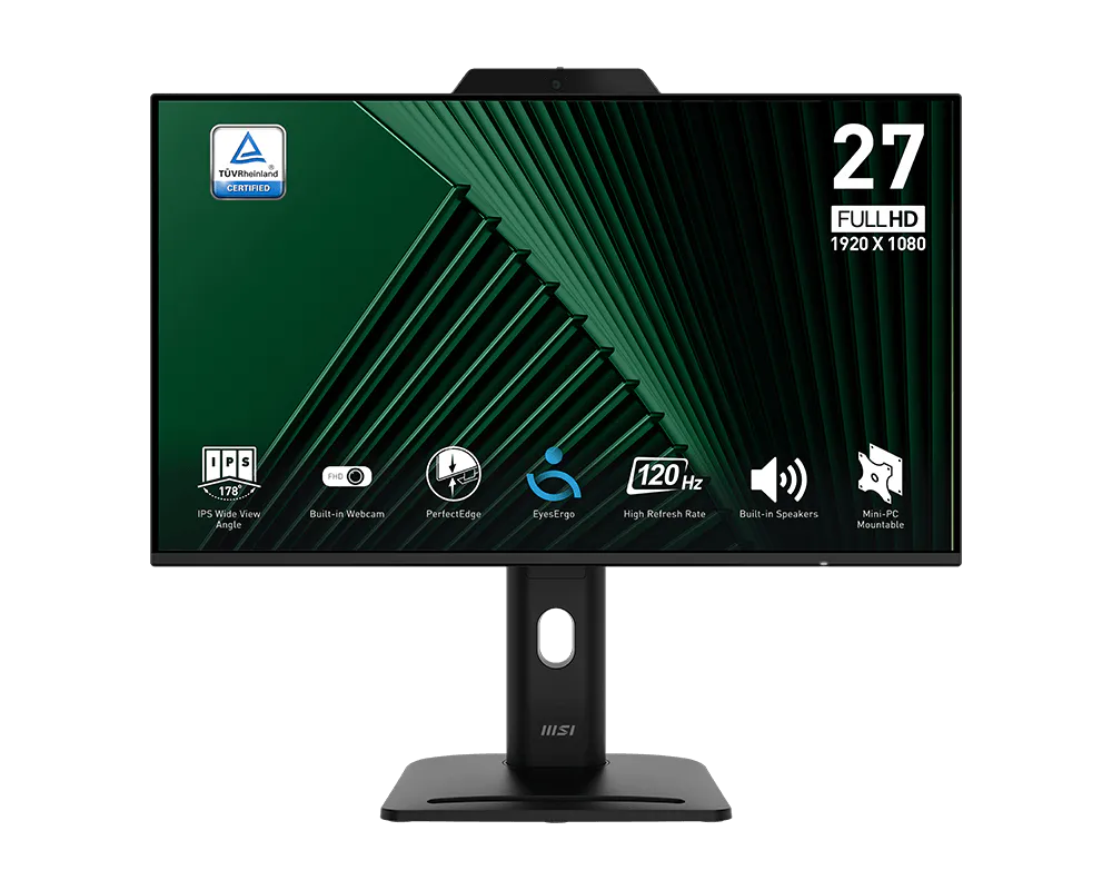 Msi PRO MP272PMG 27 inch 1920x1080 1ms 120HZ HDMI DP Adaptive Sync Pivot Monitör